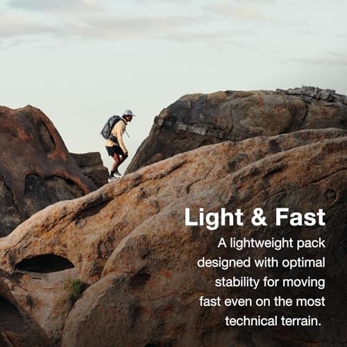 Osprey Talon 22L Men's Lightweight Hiking Backpack with Hipbelt, Phantom Grey/Dark Charcoal