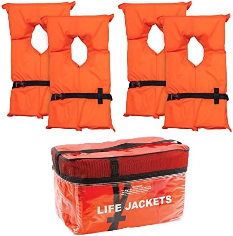 Airhead Adult Type II Keyhole Life Jacket, Multiple Colors and Sizes, Coast Guard Approved