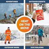 Bramble Hand Warmers Disposable Bulk Up to 10 Hours of Heat for Cold Weather, Ski, Camping & Outdoor Activities | Air Activated Instant Heat Packs for Body, Feet, Adult & Kids