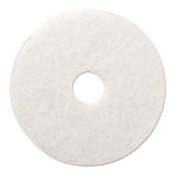 Boardwalk BWK4020WHI Standard Floor Pads, 20" Diameter, White (Case of 5)