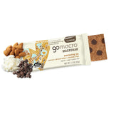 GoMacro MacroBar Organic Vegan Protein Bars - Coconut + Almond Butter + Chocolate Chips (2.3 Ounce Bars, 12 Count)