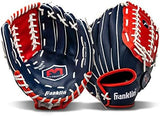 Franklin Sports Baseball + Softball Gloves - Field Master Adult + Youth Baseball + Softball Gloves - Right Hand + Left Hand Gloves - Infield + Outfield Mitts - Multiple Sizes + Colors