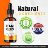(3 Pack) Bari Drops - GLP-1 Supplement Drops, Bari Drops Premium Formula, Bari Drops Liquid, Bari Drops Extract, BariDrops Premium Formula, Bari Drops Review, BariDrops Premium, 3 Bottles for 90 Days