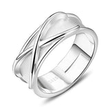 Anime Super Black GK Time Ring Silver Finger Rings Earring Fashion