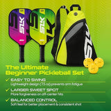 Selkirk Sport Pickleball Paddles Set of 2 | Designed in The USA | Choose The SLK Neo Graphite, SLK Neo Fiberglass Pickleball Set or SLK Atlas Pickleball Bundle