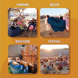 Chillbo Inflatable Couch – Cool Inflatable Chair. Upgrade Your Camping Accessories. Easy Setup is Perfect for Hiking Gear, Beach Chair and Music Festivals.