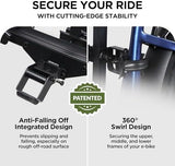 E-Bike Rack Hitch Mount Platform Style for Cars Trucks SUVs Minivans RV, fits E-Bike with Up to 5-inch Fat Tire Carrier Rack 200 lbs Capacity