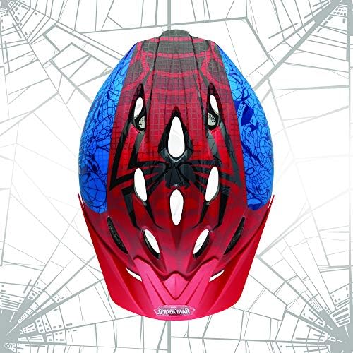 BELL Marvel Spiderman Hero Helmet, Red, Child (5-8 yrs.)