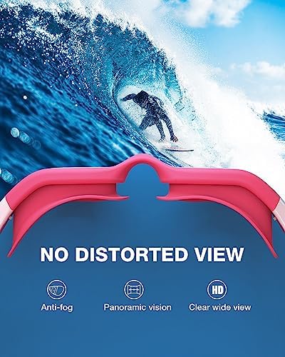 ZIONOR G1 Polarized Swimming Goggles for Unisex Adult Women Anti Fog 100% Anti UV Diving Goggles
