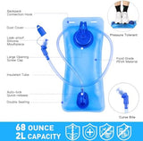 Rave Hydration Pack, Hydration Backpack with 2L Hydration Bladder, Festival Essential Water Backpack for Hiking, Running, Cycling, and Music Festivals