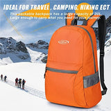 G4Free 20L Lightweight Packable Backpack Travel Hiking Daypack Foldable Backpack for Men Women