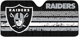 Fanmats NFL Windshield Sun Auto Shade, Sun Shield Sun Visor Accordion tri-fold for Storage 59" x 29.5", Colorful Team Design