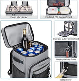 Large Waterproof Insulated Cooler Backpack for Men & Women, Leak Proof Cooler Backpack for Camping, Beach, Fishing, Picnic, Travel, Outdoor, 30L, 48Cans