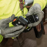 Klein Tools 56048 Rechargeable LED Headlamp, Adjustable Fabric Strap, 400 lms, All-Day Runtime, for Work, Running, Outdoor Hiking