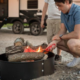 Fire Starter 10-Pack – Easy-to-Use Wood Pellet Fire Starters for Smokeless Outdoor Fire Pits & Indoor Fireplaces, Quick Lighting for Smokeless Fires, Ideal for Camping, Backyard, and Fireplaces