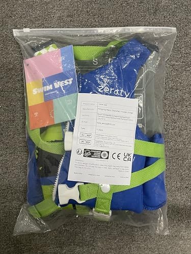 Zeraty Toddler Swim Vest Neoprene Kids Float Jacket Swimming Aid for Children Girls and Boys 20-30-40-50-60-70-80Lbs with Dual Adjustable Safety Straps