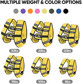 APEXUP Weighted Vest with 5lbs/10lbs/15lbs/20lbs/25lbs/30lbs Weights and Reflective Stripe, Weight Vest Men Women for Workout, Strength Training, Running