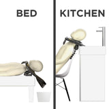 Mobile Salon - Portable Inflatable Rinse Basin for Washing and Cutting Hair at Home and in Bed Without a Salon Chair (Mobile Salon Professional)