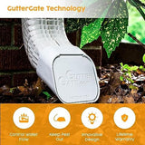 The Original GutterGate 3"x4" for Type-A Downspouts (White) (Made in The USA)