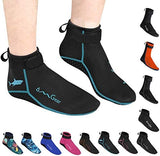 OMGear Water Socks Neoprene Socks Beach Booties 3mm 5mm Anti-Slip Wetsuit Footwear Fin Swim Sand Proof Socks