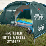 Coleman Skydome Tent with Full-Fly Weather Vestibule