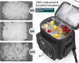 42Cans Cooler Backpack Insulated Leak Proof for Men & Women, Large Waterproof Backpack Cooler for Beach, Picnic, Outdoor, Leakproof, Multi-Functional