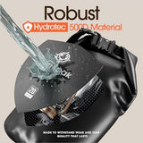 Earth Pak Waterproof Dry Bag - Roll Top Waterproof Backpack Sack Keeps Gear Dry for Kayak with Waterproof Phone Case