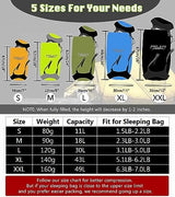 Frelaxy Compression Sack, 40% More Storage! 11L/18L/30L/45L/52L Compression Stuff Sack, Water-Resistant & Ultralight Sleeping Bag Stuff Sack - Space Saving Gear for Camping, Hiking