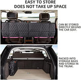 ABE Non-Inflatable Car Bed Mattress,Double-Sided Folding,Portable Back Seat, Travel Camping Mattress for Sleeping(Dinosaur World), for SUV