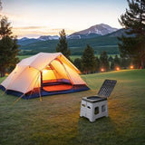 Portable Camping Toilet for Adults - Portable Folding Toilet with Lid,Travel Portable Potty for Adults,Porta Potty Car Toilet,Grey