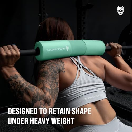 Gymreapers Barbell Squat Pad - Protective Bridge Pad for Hip Thrust, Squats, Lunges - Hip Support, Neck Protection for Bar