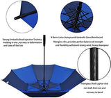 Golf Umbrella Large 58/62/68 Inch Automatic Open Golf Umbrella Extra Large Oversize Double Canopy Vented Umbrella Windproof Waterproof for Men and Women