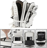 QT&QY 25L/35L/45L Military Tactical Backpack For Men Molle Daypack 3 Day Bug Out Bag Hiking Rucksack With Bottle Holder