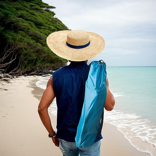 Low Back Camping Chair 2 Pack Support 300 LBS Carry Bag Included,Low Profile Folding Outdoor Chair,Camp Beach Chairs Set,with Phone Bag,Cooler Pocket,Cup Holder for Kids(2 Pcs Blue)