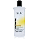 Kenra Triple Repair Shampoo & Conditioner Set | Targets & Repairs Weak or Broken Bonds | Split Ends | Damaged Hair | Bond Builder | Sulfate-Free | 10.1 fl. oz., White