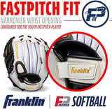 Franklin Sports Girls Softball Glove-Women's Windmill Fastpitch+Slowpitch Softball Glove-Right and Left Hand-Adult