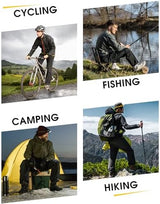 33,000ft Packable Rain Pants for Men Waterproof Hiking Pants Lightweight Rain Pants Outdoor Windproof Pant for Golf, Fishing