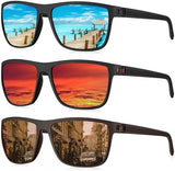 KALIYADI Polarized Sunglasses for Men, Lightweight Sun Glasses with UV Protection for Driving Fishing Golf