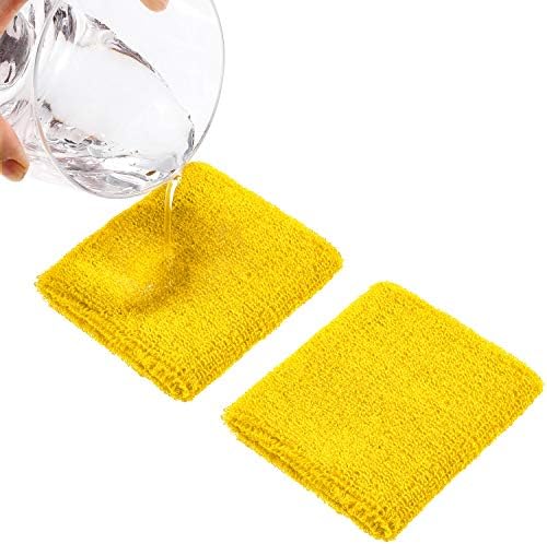 Bememo 6 Pcs Neon Sports Sweatbands Set Paris Sports Competitions Sweatbands 2 Headband 4 Wristbands Breathable Terry Cloth Athletic Bands for Basketball Tennis Costumes Cosplay