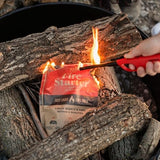 Fire Starter 10-Pack – Easy-to-Use Wood Pellet Fire Starters for Smokeless Outdoor Fire Pits & Indoor Fireplaces, Quick Lighting for Smokeless Fires, Ideal for Camping, Backyard, and Fireplaces