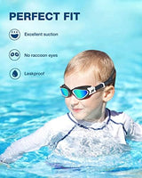 ZIONOR Kids Swim Goggles, G1 MINI UV Protection Anti-Fog Polarized Swimming Goggles for Age 6-14