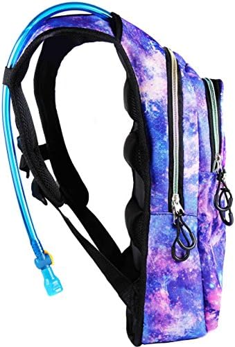 Sojourner Hydration Pack, Hydration Backpack - Water Backpack with 2l Hydration Bladder, Festival Essential - Rave Hydration Pack Hydropack Hydro for Hiking, Running, Biking, Festival Gear
