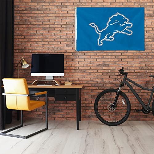 Rico Industries NFL Standard 3' x 5' Banner Flag Single Sided - Indoor or Outdoor - Home Décor