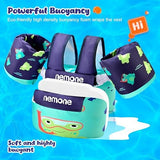 NEMONE Toddler Swim Vest for 22-70 lbs Kids Floaties Swim Jacket with Arm Water Wings for Girls Boys 2 3 4 5 6 7 Years Old Sea Beach Pool