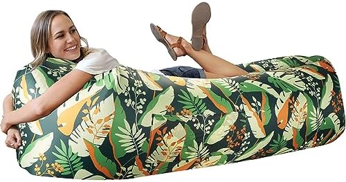 WEKAPO Inflatable Lounger Air Sofa Hammock-Portable,Water Proof& Anti-Air Leaking Design-Ideal Couch for Backyard Beach Traveling Camping Picnics & Music Festivals
