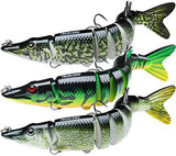 TRUSCEND Swimmax for Freshwater and Saltwater, Lifelike Fishing Lures for Bass Trout Crappie Walleye Pike Bluegill Salmon, Swimbait for Bass Fishing, Amazing Fishing Gear Gifts for Family Fishing