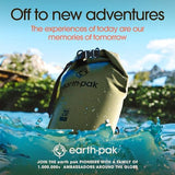 Earth Pak Waterproof Dry Bag - Roll Top Waterproof Backpack Sack Keeps Gear Dry for Kayak with Waterproof Phone Case