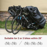 Puroma Bike Cover Outdoor Waterproof Bicycle Covers Rain Sun UV Dust Wind Proof with Lock Hole for Mountain Road Electric Bike