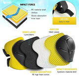 Kids Protective Gear Set Knee Pads for Kids 3-14 Years Toddler Knee and Elbow Pads with Wrist Guards 3 in 1 for Skating Cycling Bike Rollerblading Scooter