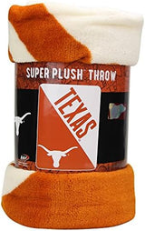 NORTHWEST NCAA Unisex-Adult Micro Raschel Throw Blanket
